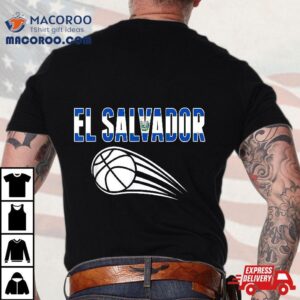 El Salvador Basketball Fans Jersey Salvadorian Sport Lovers Shirt