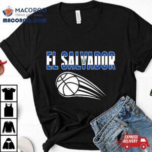 El Salvador Basketball Fans Jersey Salvadorian Sport Lovers Tshirt