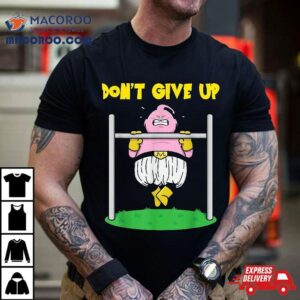 Fat Majin Buu Fitness Anime Gym And Workout Motivational Tshirt