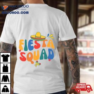 Fiesta Squad Cinco De Mayo Let’s Mexican Family Kids Shirt