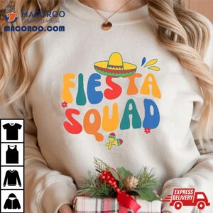 Fiesta Squad Cinco De Mayo Let S Mexican Family Kids Tshirt