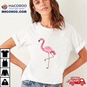 Flamingo Pocket Shirt Pink Logo