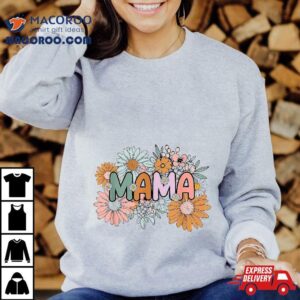 Floral Mama Sublimation Design, , Flower Shirt