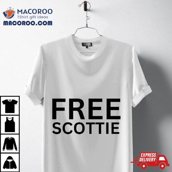 Free Scottie Mug Shot Funny Humour Shirt