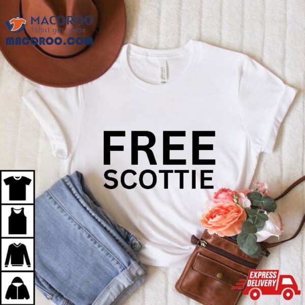 Free Scottie Mug Shot Funny Humour Shirt