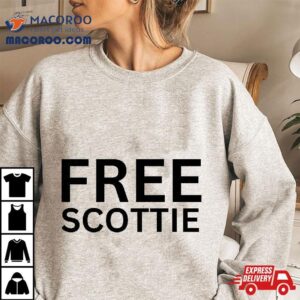 Free Scottie Mug Shot Funny Humour Tshirt