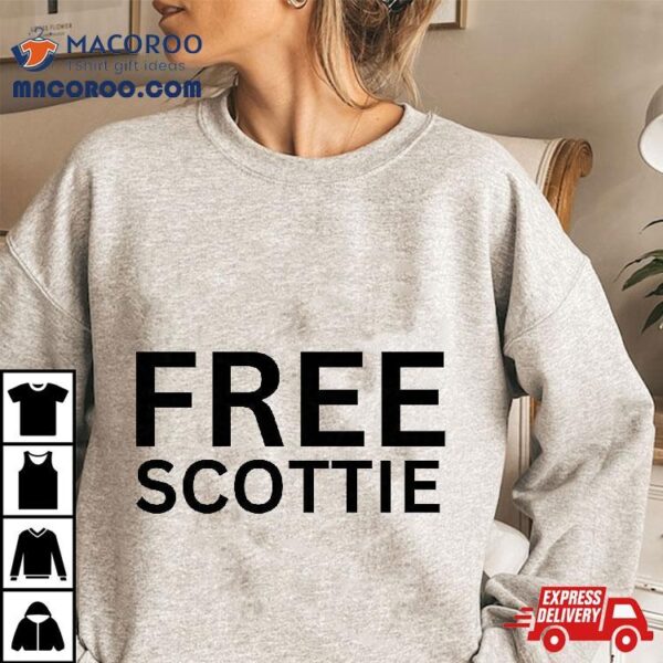 Free Scottie Mug Shot Funny Humour Shirt