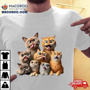 Funny Cat Art Print Shirt