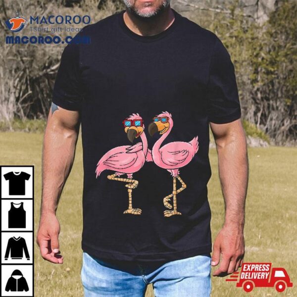 Funny Flamingo Birds Shirt