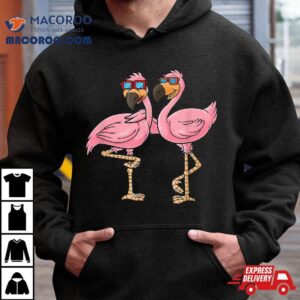 Funny Flamingo Birds Tshirt