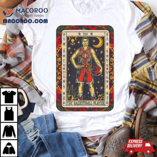 Funny The Basketball Player Tarot Card Sports 2024 Shirt