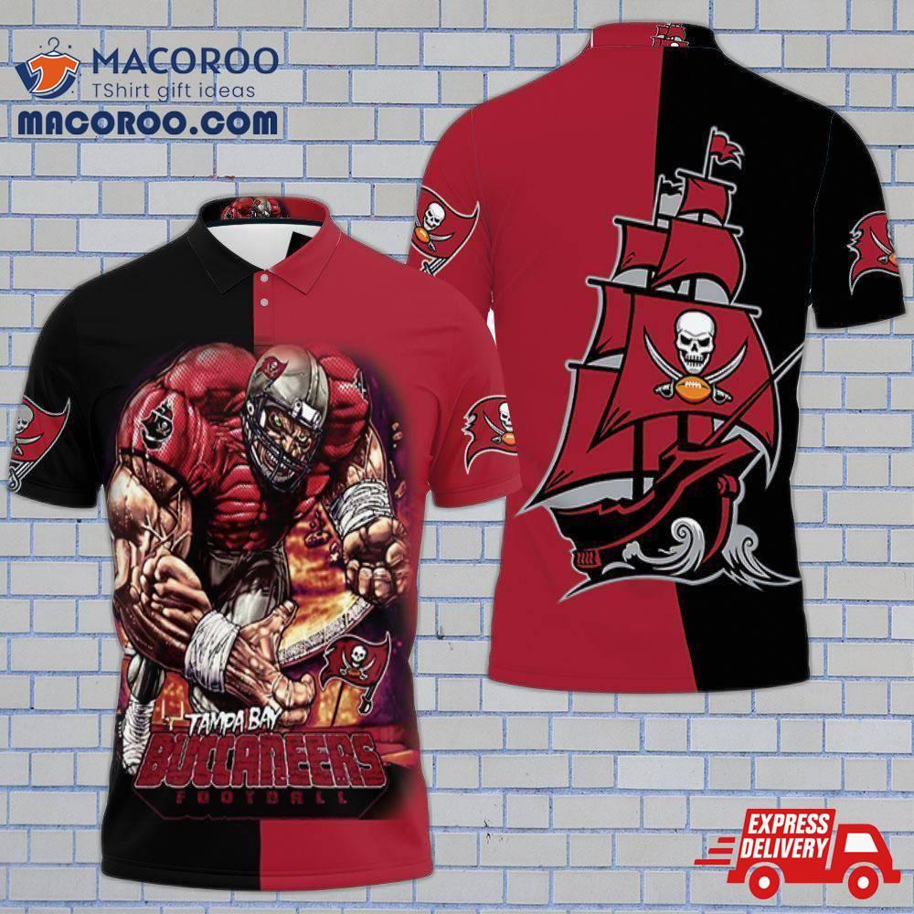 Giant Tampa Bay Buccaneers Nfc South Division Champions Super Bowl 2021 3D Polo Shirt Giant Tampa Bay Buccaneers Nfc South Division Champions Super Bowl 2021 3D Polo Shirt