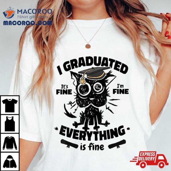 Graduation Class Of 2024 I Graduated Graduate Kids Shirt