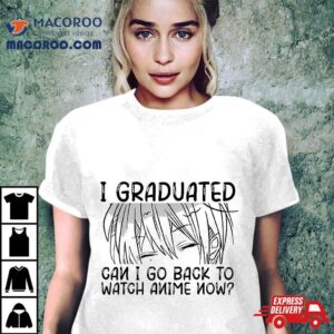 Graduation Kawaii Gifts For Anime Lover Tshirt