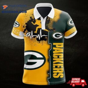 Green Bay Packers Beating Curve Polo Shirt