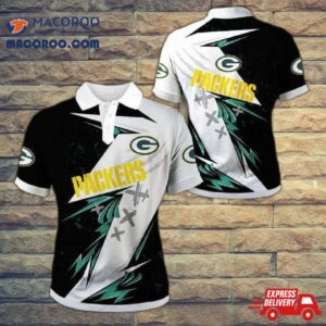 Green Bay Packers Graffiti Polo Shirt