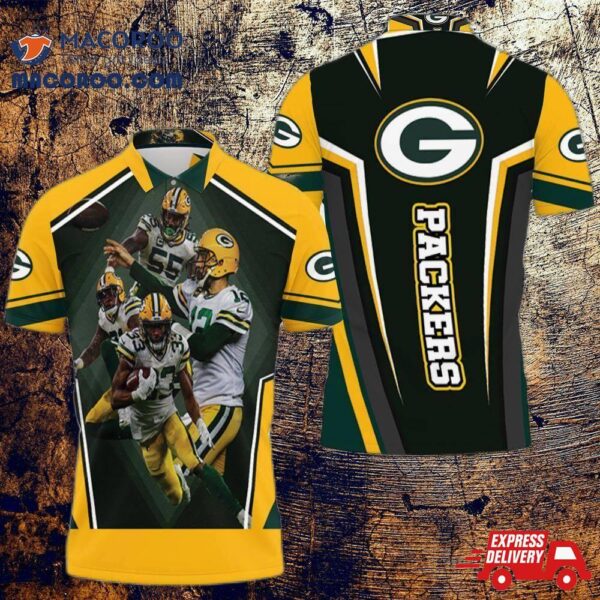 Green Bay Packers Nfc North Division Champions 2021 Super Bowl 3D Polo Shirt