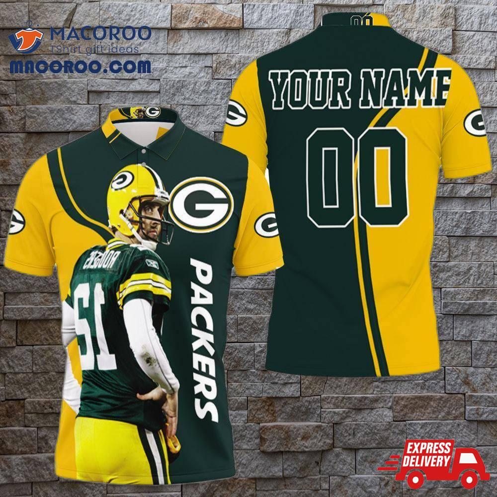 Green Bay Packers Nfc Noth Champions Aaron Charles Rodgers Personalized Polo Shirt Green Bay Packers Nfc Noth Champions Aaron Charles Rodgers Personalized Polo Shirt