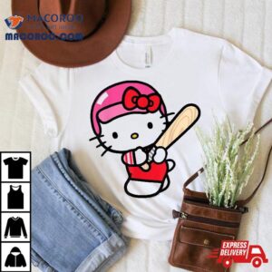 Hello Kitty Baseball Player Tee Shirt