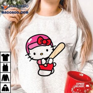 Hello Kitty Baseball Player Tee Tshirt