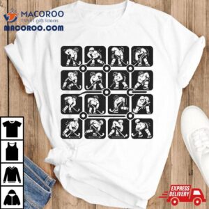 Hockey Ice Youth Boys Kids Tshirt