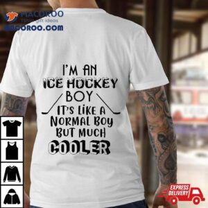 Ice Hockey Boy Kids Son Gift Shirt