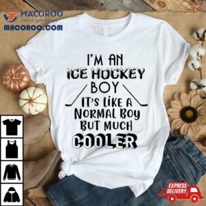 Ice Hockey Boy Kids Son Gif Tshirt