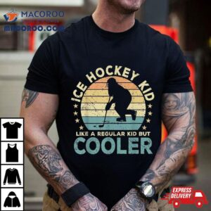 Ice Hockey Kid Player Funny Tshirt