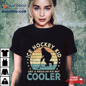 Ice Hockey Kid Player Funny Tshirt