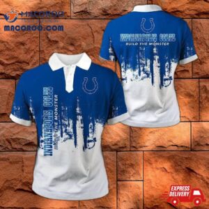 Indianapolis Colts 3D Polo Shirt For Fans