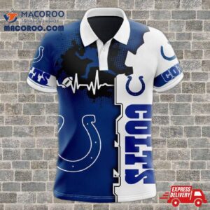 Indianapolis Colts Beating Curve Polo Shirt Gifts For Fans