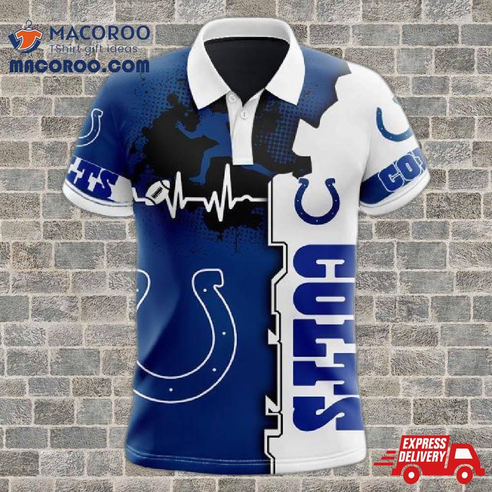 Indianapolis Colts Beating Curve Polo Shirt Gifts For Fans Indianapolis Colts Beating Curve Polo Shirt Gifts For Fans