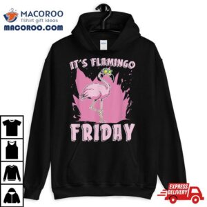 It S Flamingo Friday Lover Bird Watcher Tshirt