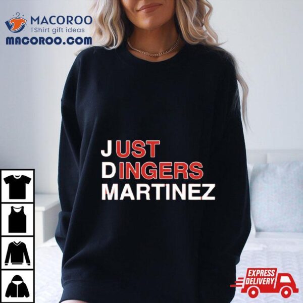 J D Martinez New York Mets Just Dingers Martinez Shirt