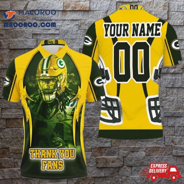 Kamal Martin 54 Green Bay Packers Nfc North Champions Super Bowl 2021 Personalized Polo Shirt