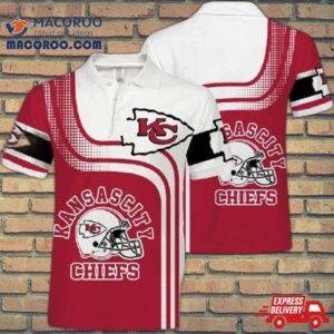 Kansas City Chiefs Casual Polo Shirt Gift For Nfl Fans