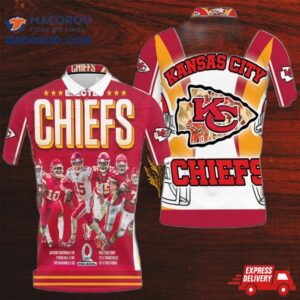 Kansas City Chiefs Pro Super Bowl 2021 Afc West Division 3D Polo Shirt