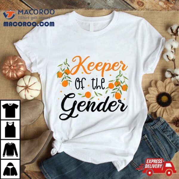 Keeper Of The Gender Boy Or Girl Little Cutie Reveal Shirt