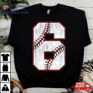 Kids Year Old Th Birthday Baseball Party Number Tshirt