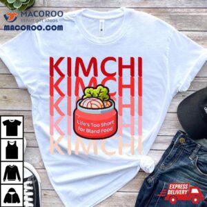 Kimchi Spicy Cabbage Korean Food Lover Shirt