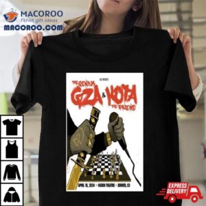 Kota The Friend Ogden Theatre Denver Co April Tshirt