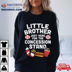 Little Brother Concession Stand Family Matching Kids Boys Tshirt
