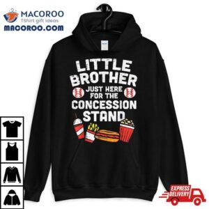 Little Brother Concession Stand Family Matching Kids Boys Tshirt