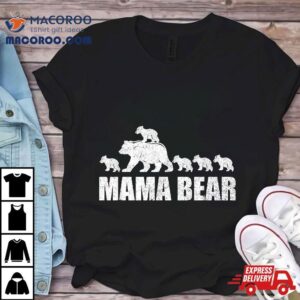 Mama Bear Cubs T Mom Kid Tshirt