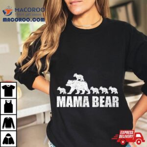 Mama Bear Cubs T Mom Kid Tshirt