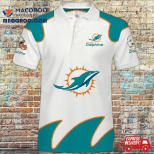 Miami Dolphins Polo Shirt Gifts For Fans