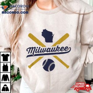 Milwaukee Baseball Vintage Wisconsin Pride Love City Shirt