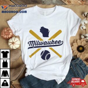 Milwaukee Baseball Vintage Wisconsin Pride Love City Shirt