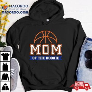 Mom Of Rookie 1st Birthday Basketball Theme Matching Party Shirt