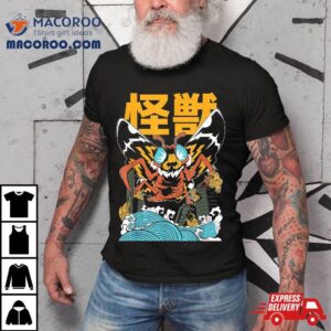 Monster Moth Kaiju Anime Japanese Tshirt